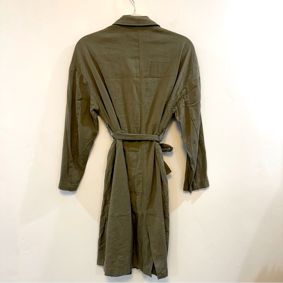 ZARA forest green dress - Picture 4 of 5